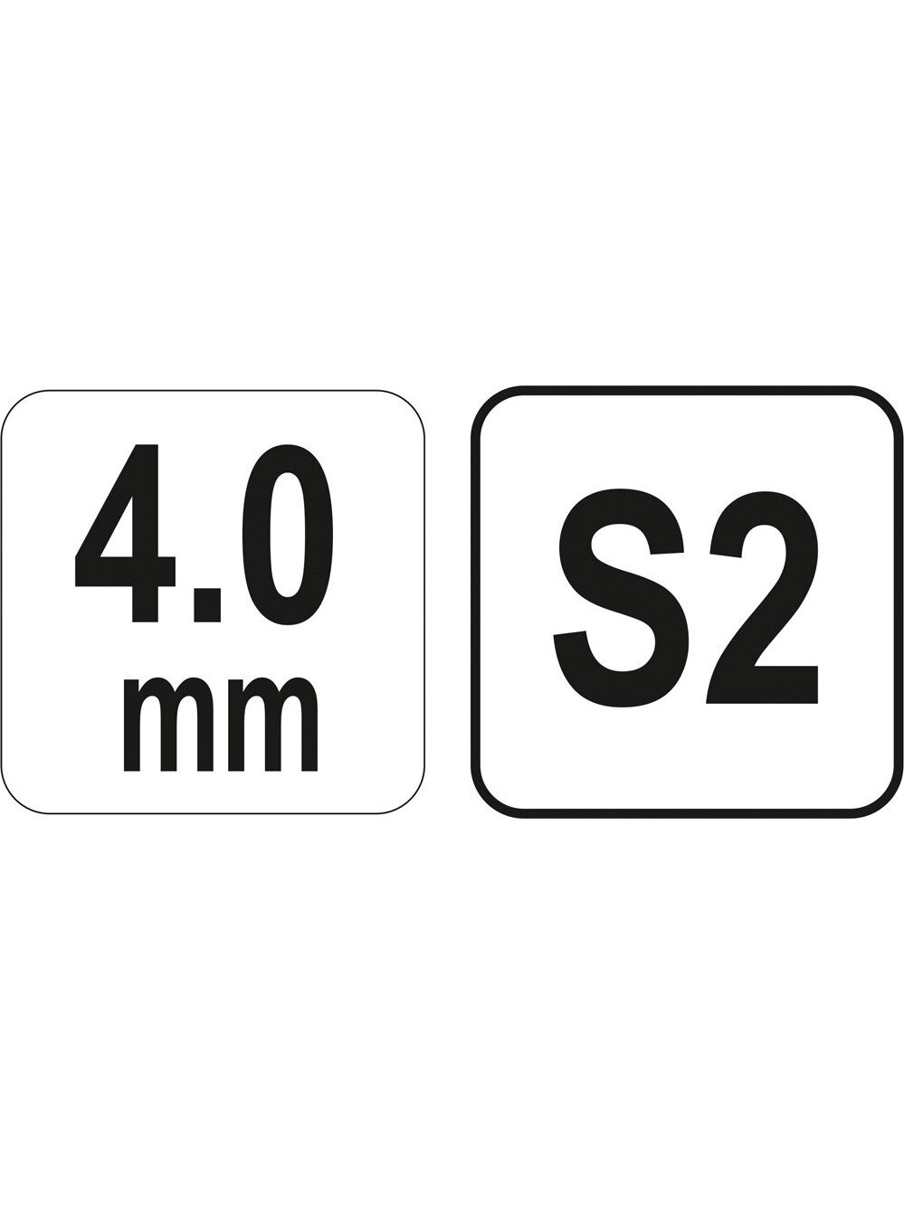 Raktas šešiabriaunis su rankena HEX Yato | 4.0mm, 13/76/140mm 2 Raktas šešiabriaunis su rankena HEX Yato | 4.0mm, 13/76/140mm 2