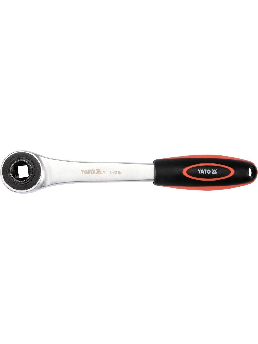 Raktas terkšlinis su kiauryme CrV pakopiniam raktui YT-03316 Yato | 1/2" 30 dant. 5 Raktas terkšlinis su kiauryme CrV pakopiniam raktui YT-03316 Yato | 1/2" 30 dant. 5