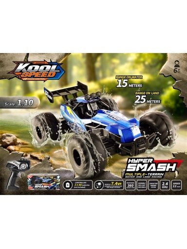 RC automobilis Koolspeed AMPHIBIOUS PNC010003 RC automobilis Koolspeed AMPHIBIOUS PNC010003