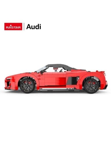 RC automobilis Rastar AUDI R8 Spyder Bricks 93800 RC automobilis Rastar AUDI R8 Spyder Bricks 93800