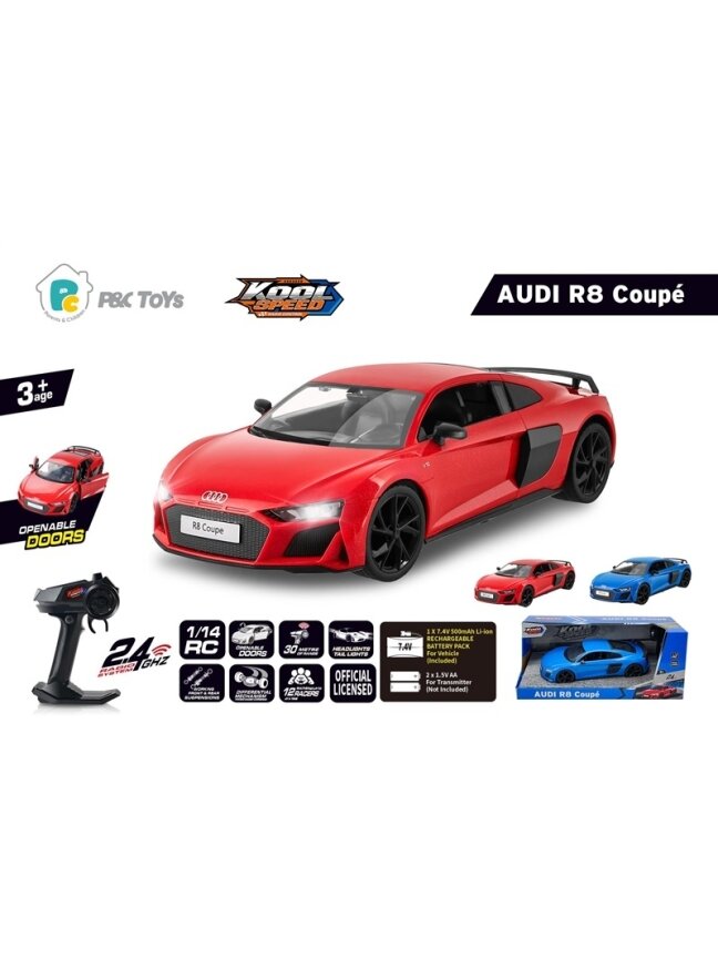 RC automobilis Koolspeed Audi R8 Coupe DHTRC10579BN 1 RC automobilis Koolspeed Audi R8 Coupe DHTRC10579BN 1