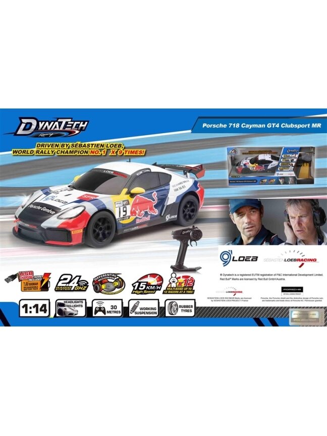 RC automobilis Porsche 718 DHTRC10479B 1