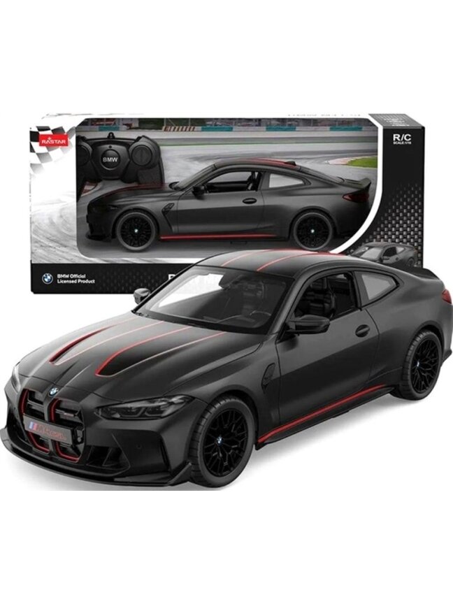 Rc automobilis Rastar M4 CSL 94500, 1:16, juoda sp. Rc automobilis Rastar M4 CSL 94500, 1:16, juoda sp.