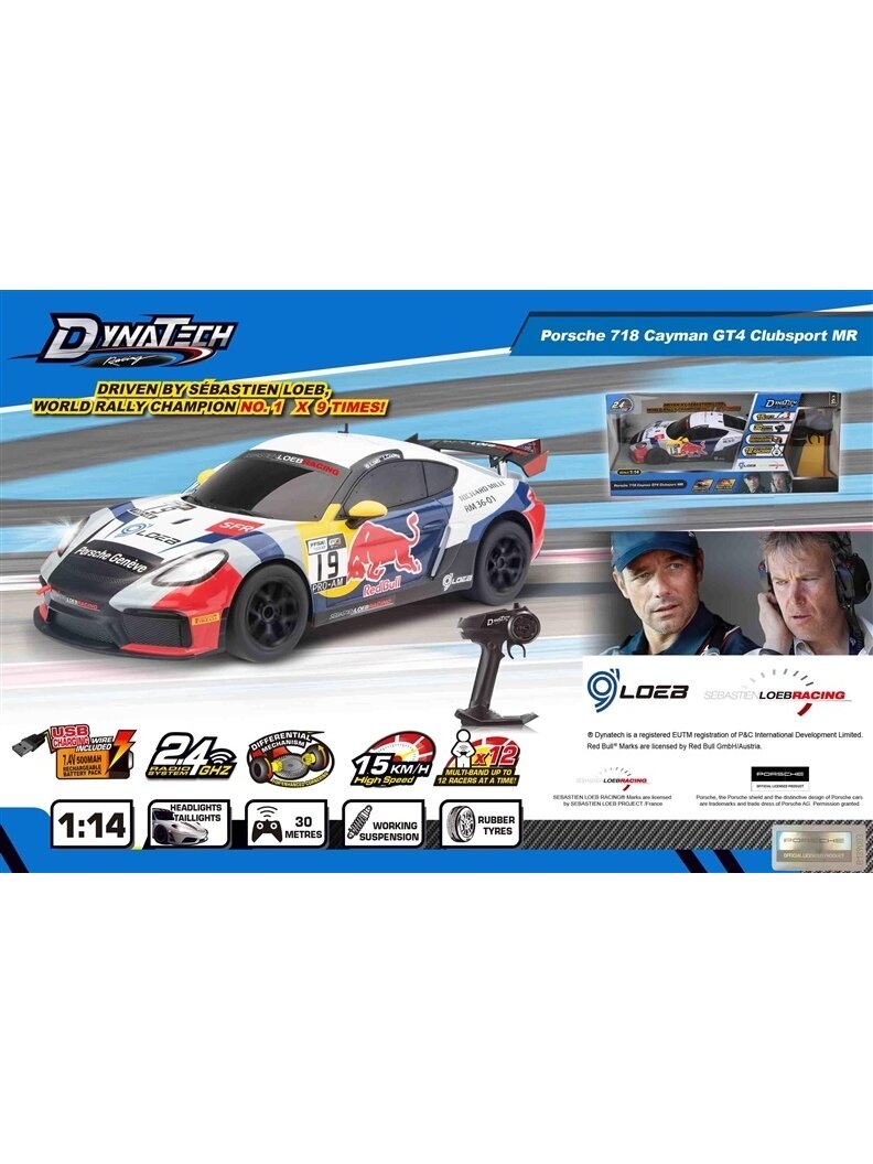 RC automobilis Porsche 718 DHTRC10479B 1