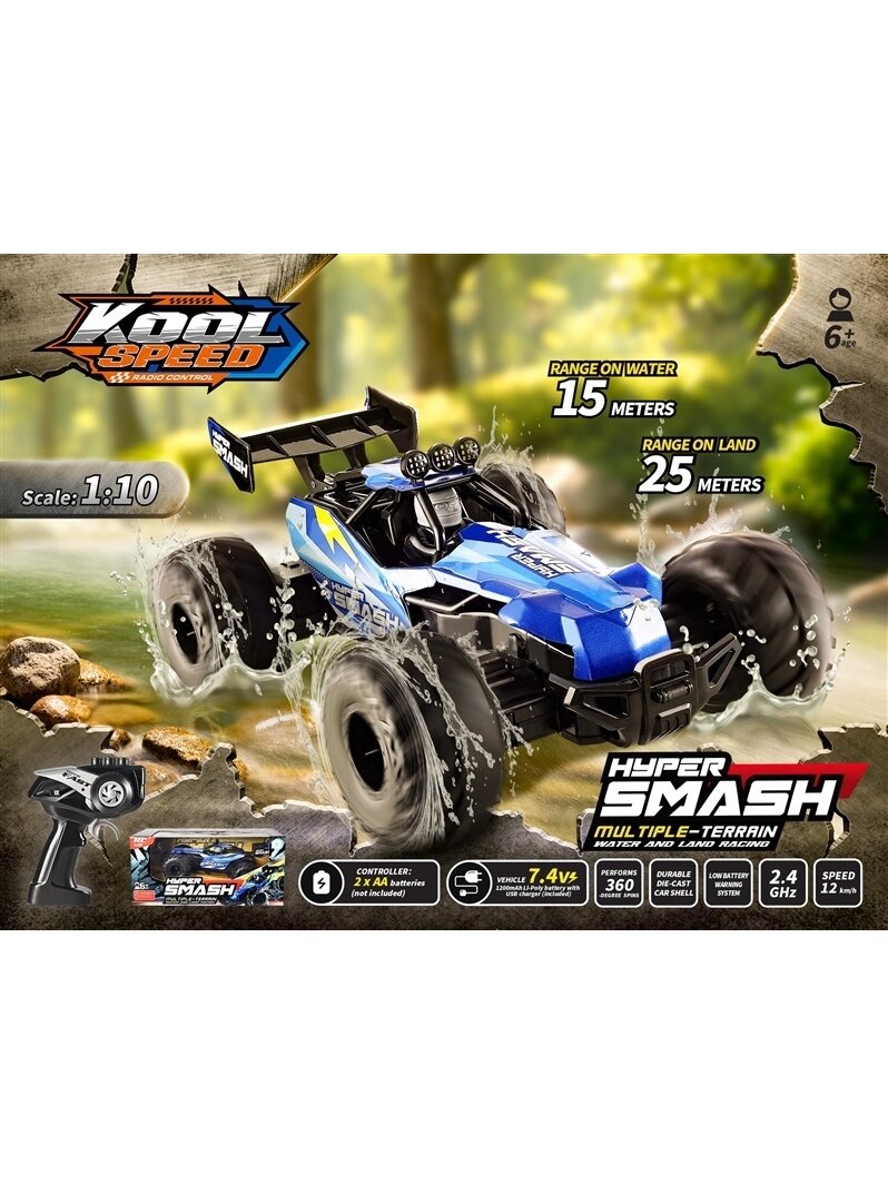 RC automobilis Koolspeed AMPHIBIOUS PNC010003 1