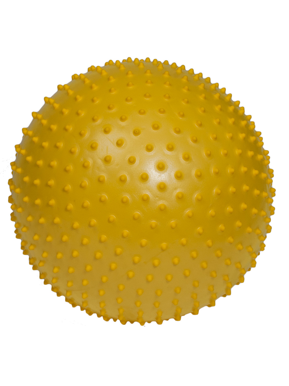 Reabilitacinis Kamuolys Su Spygliukais 45cm Geltonas Reabilitacinis Kamuolys Su Spygliukais 45cm Geltonas