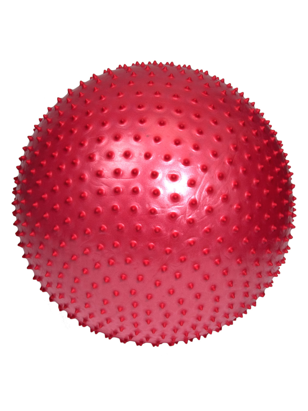 Reabilitacinis Kamuolys Su Spygliukais 55cm Raudonas Reabilitacinis Kamuolys Su Spygliukais 55cm Raudonas