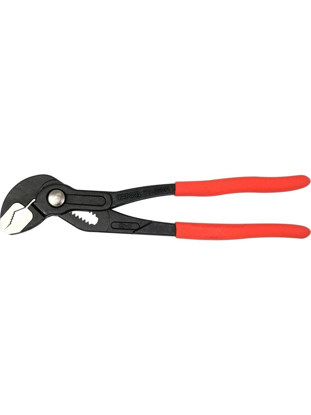 Replės santechninės reguliuojamos Crv, su fiksatoriumi Yato | 240mm