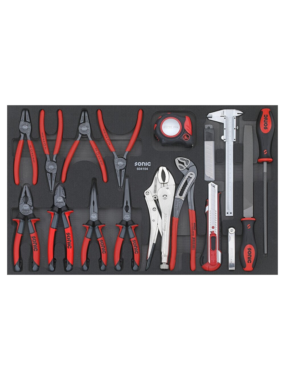 Replių komplektas, 17 vnt., SONIC EQUIPMENT (604104, SONIC)