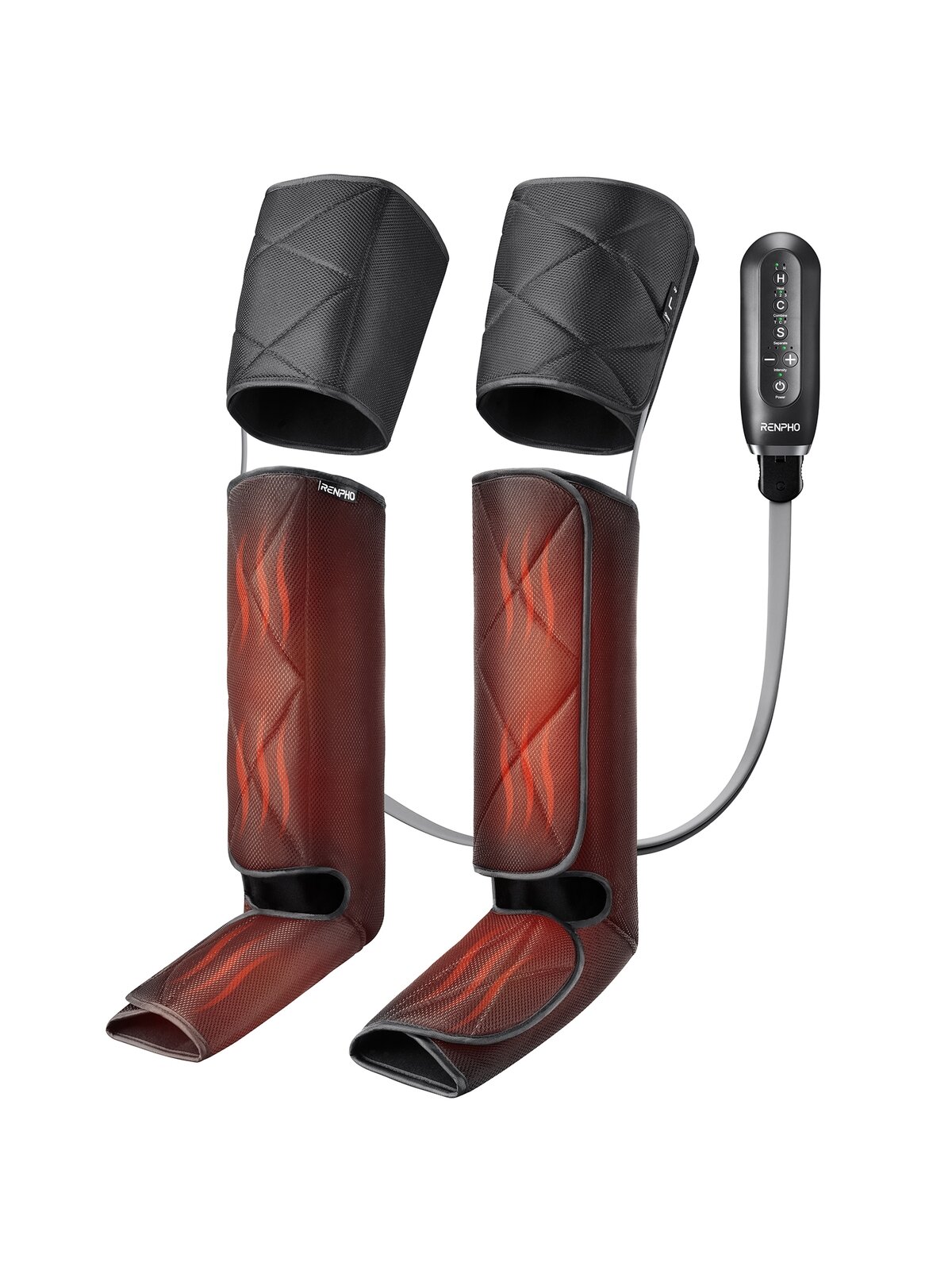 RENPHO Aeria Ultimate Thermal 2 (taip pat žinomam kaip modelis 079H) kojų masažuokliui su oro kompresija ir šildymo funkcija 2