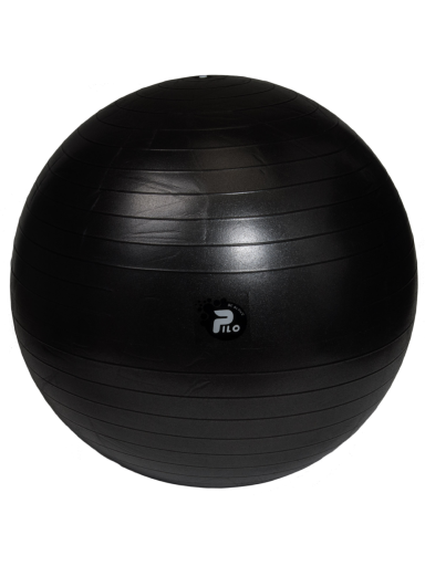 Reabilitacinis Kamuolys 75cm ABS Juodas