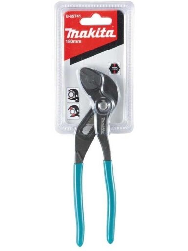Reguliuojamos santechninės replės Makita, 180 mm