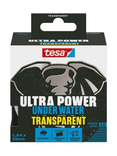 Remonto juosta Ultra Power Under Water Transparent, 1.5mx5cm