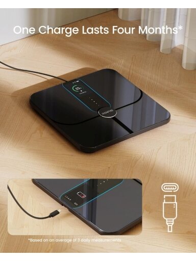 RENPHO Elis Nova Smart Body Scale (išmaniosios kūno analizės svarstyklės)