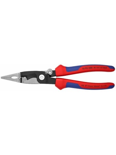 Replės elektros  instaliacijai  200mm multi-comp.grip, Knipex
