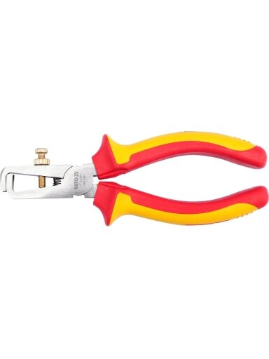 Replės laidų nužievinimo CrV izoliuotos 1000V Yato | 160mm
