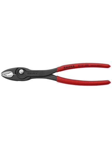 Replės šoniniam ir priekiniam sukimui TwinGrip® 200mm, Knipex
