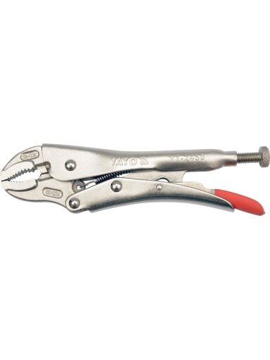 Replės užspaudimo užapvalintos CrMo Yato | 180mm