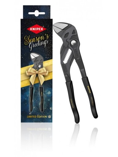 Replės veržliaraktis X-mas limited edition 180mm, HEX 35mm, Knipex