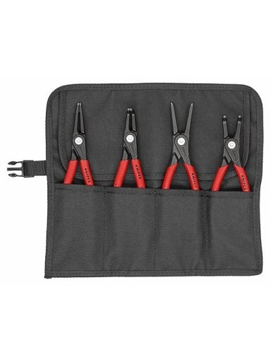 Replių vidiniams ir išoriniams žiedams komplektas 4 vnt., Knipex Replių vidiniams ir išoriniams žiedams komplektas 4 vnt., Knipex
