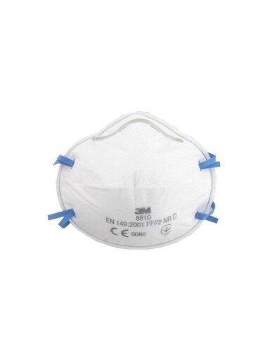 Respiratoriai 3M 8810C3 FFP2, 3 vnt.