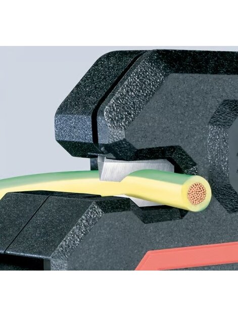 Replės laidų nuizoliavimui 0,2–6 mm2 kabeliams, Knipex 3 Replės laidų nuizoliavimui 0,2–6 mm2 kabeliams, Knipex 3