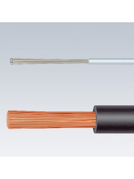 Replės laidų nuizoliavimui 0,2–6 mm2 kabeliams, Knipex 4