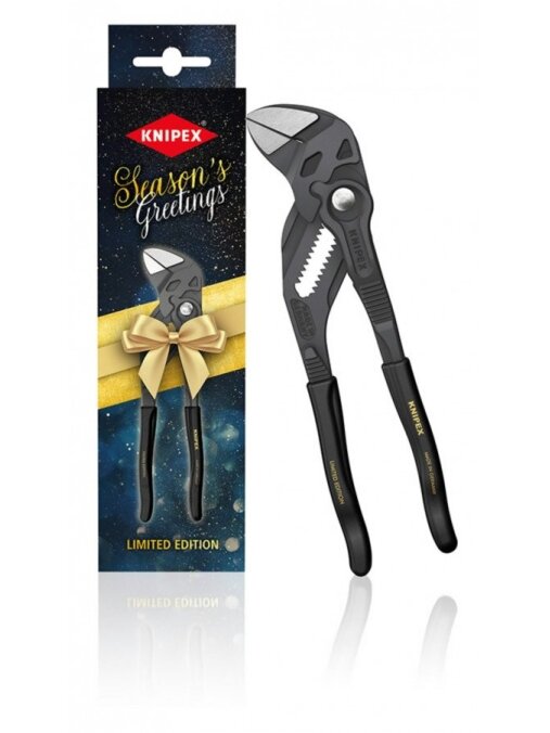 Replės veržliaraktis X-mas limited edition 180mm, HEX 35mm, Knipex Replės veržliaraktis X-mas limited edition 180mm, HEX 35mm, Knipex