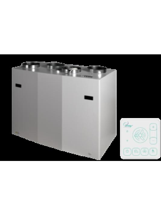 Rekuperatorius ENSY WAVE 700BV/1 vert. kair. p. 840 m³/h su Wi-Fi ir Bluetooth valdikliu Rekuperatorius ENSY WAVE 700BV/1 vert. kair. p. 840 m³/h su Wi-Fi ir Bluetooth valdikliu