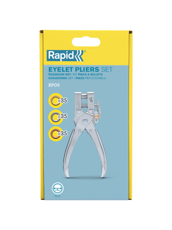 Replės RP05 skirtos 4mm kilpoms + 100 kilpų, Rapid 11