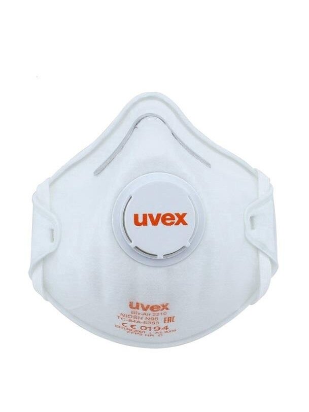 Respiratorius Uvex FFP2, balta, 3 vnt. Respiratorius Uvex FFP2, balta, 3 vnt.