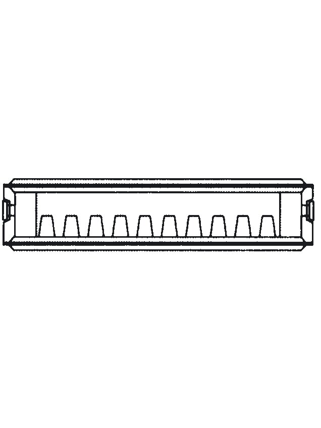 Renovacinis plieninis radiatorius HM 21C-AT-55-1200, prijungimas šoninis 1 Renovacinis plieninis radiatorius HM 21C-AT-55-1200, prijungimas šoninis 1
