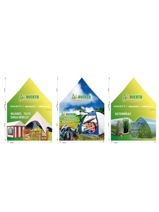 Reklaminė palapinė (3m Siena)