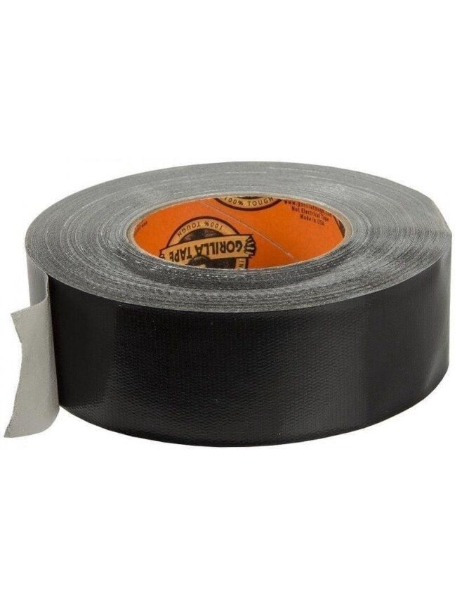 Remonto juosta Gorilla Black, vienpusė, 11 m x 4.8 cm x 430 1 Remonto juosta Gorilla Black, vienpusė, 11 m x 4.8 cm x 430 1