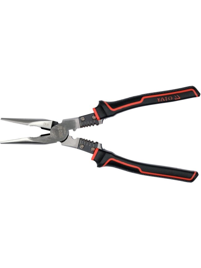 Replės daugiafunkcinės tiesios ilgos, 240 mm, Yato (YT-20435) 1 Replės daugiafunkcinės tiesios ilgos, 240 mm, Yato (YT-20435) 1