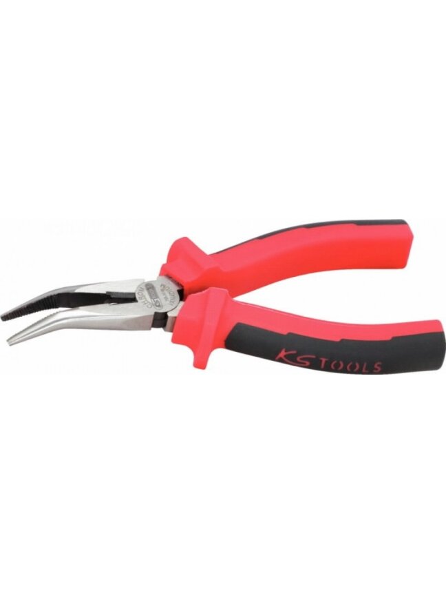 Replės smailianosės lenktos 165mm ERGO, KS Tools 1 Replės smailianosės lenktos 165mm ERGO, KS Tools 1