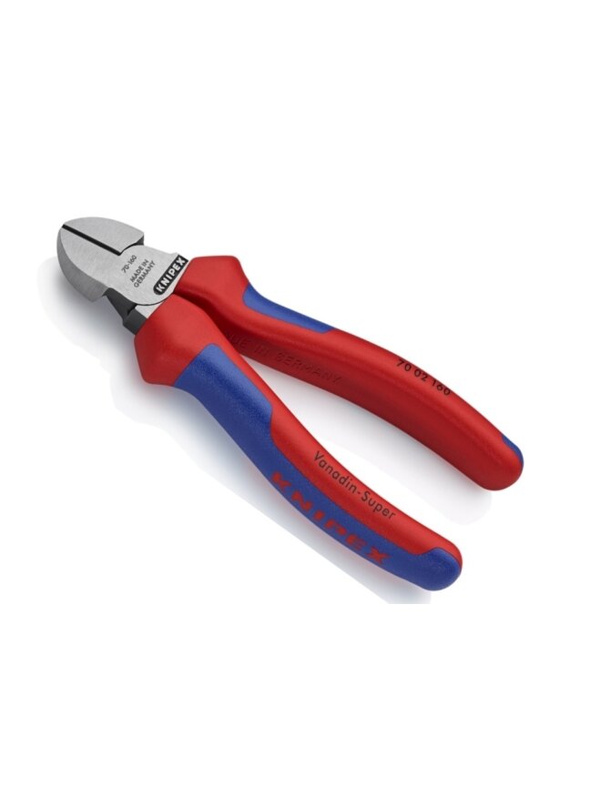 Replės šoninio kirpimo 125mm (70 01 125, KNIPEX) Replės šoninio kirpimo 125mm (70 01 125, KNIPEX)