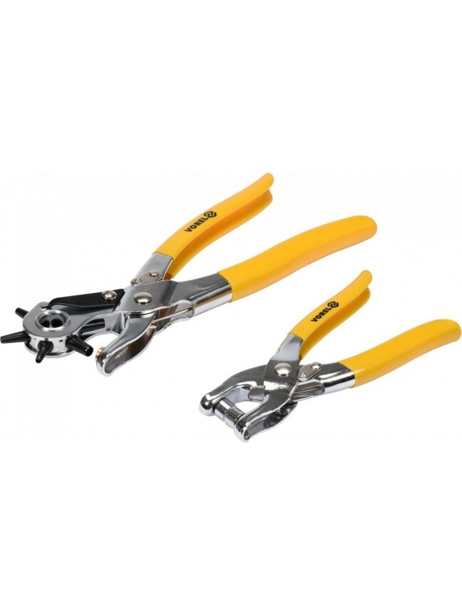 Replių rinkinys skylėms išmušti ir kniedyti Vorel 43603 | 2vnt + 100vnt kniedžių 4 Replių rinkinys skylėms išmušti ir kniedyti Vorel 43603 | 2vnt + 100vnt kniedžių 4