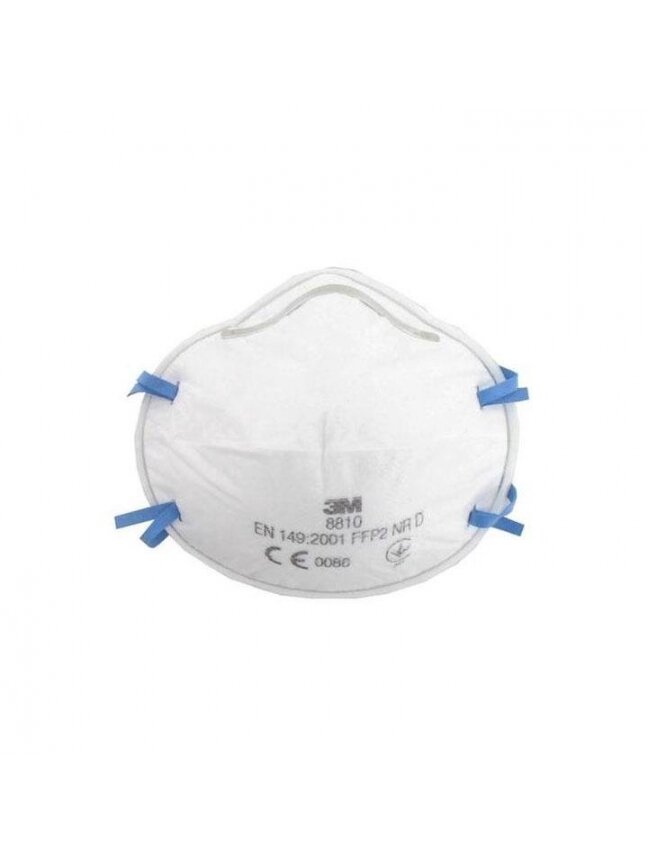 Respiratoriai 3M 8810C3 FFP2, 3 vnt. 1 Respiratoriai 3M 8810C3 FFP2, 3 vnt. 1