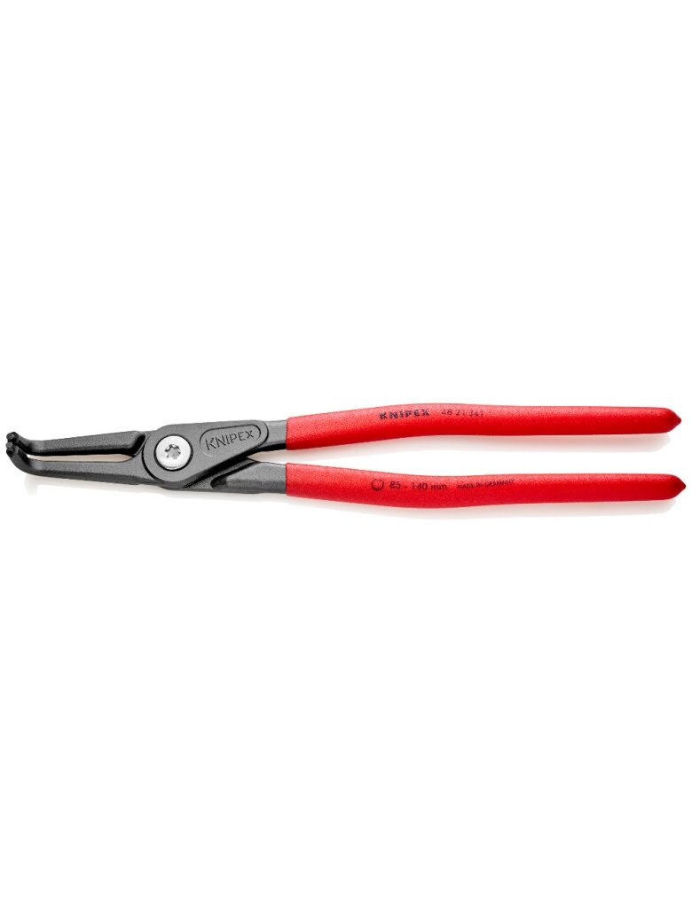 ⬡ Replės vidiniams žiedams. Lenktos 305mm (Ø85-140mm) KNIPEX (4821J41, KNIPEX) ⬡ Replės vidiniams žiedams. Lenktos 305mm (Ø85-140mm) KNIPEX (4821J41, KNIPEX)