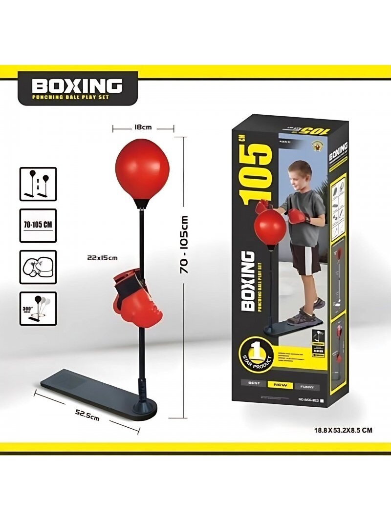 Reguliuojamas stovimos kriaušės bokso komplektas 70–105 cm WOOPIE 2 Reguliuojamas stovimos kriaušės bokso komplektas 70–105 cm WOOPIE 2