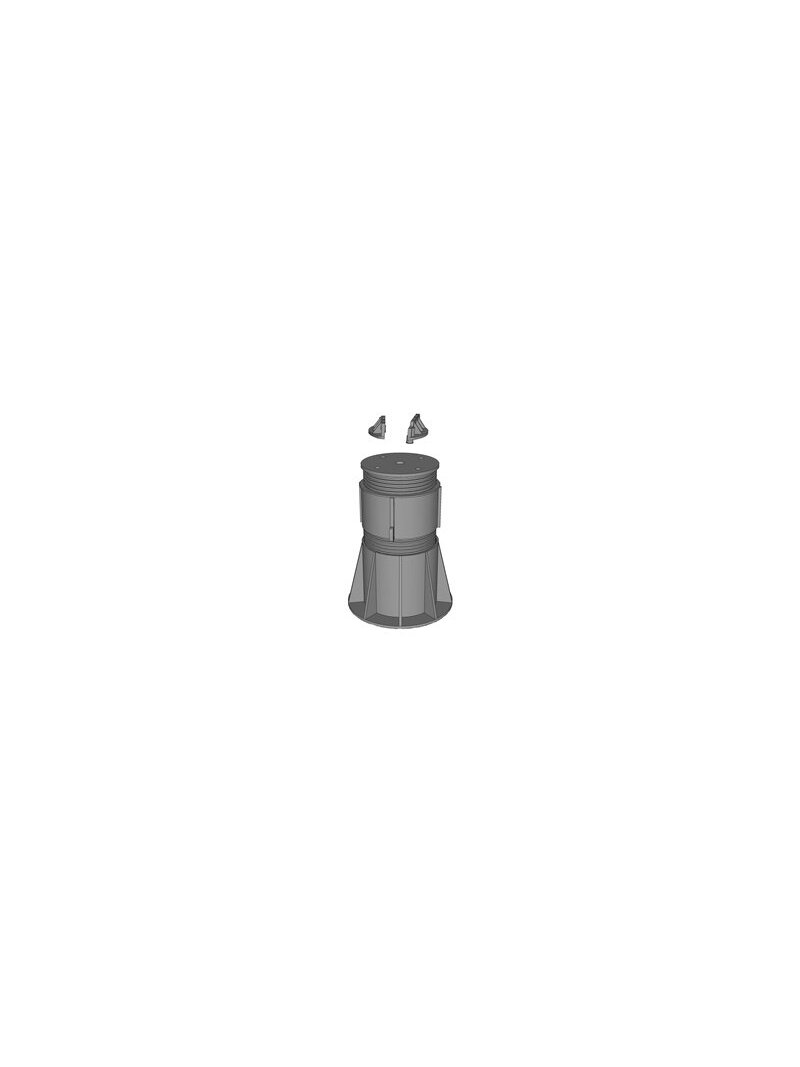 Reguliuojamojo pjedestalo jungtis EC, 66-110 mm, 2 vnt. 1 Reguliuojamojo pjedestalo jungtis EC, 66-110 mm, 2 vnt. 1