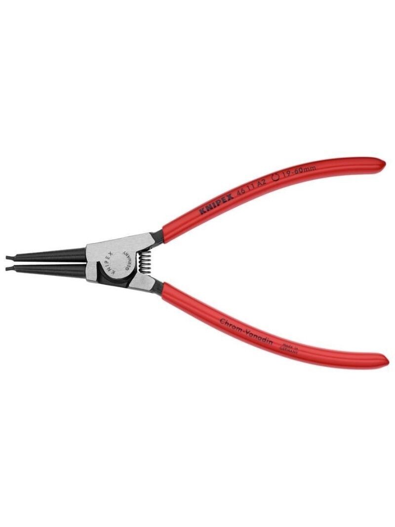 Replės išoriniams fiksavimo žiedams 19-60mm (46 11 A2, KNIPEX) Replės išoriniams fiksavimo žiedams 19-60mm (46 11 A2, KNIPEX)