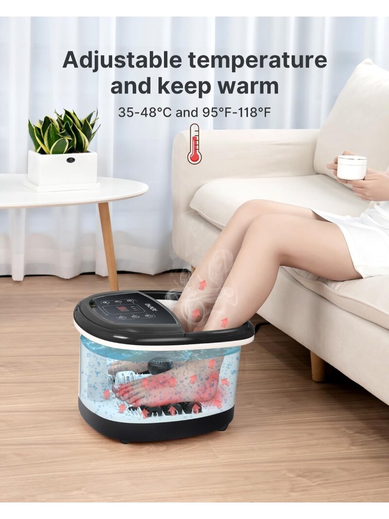 RENPHO Foot Spa Bath Massager Pro JD618 3