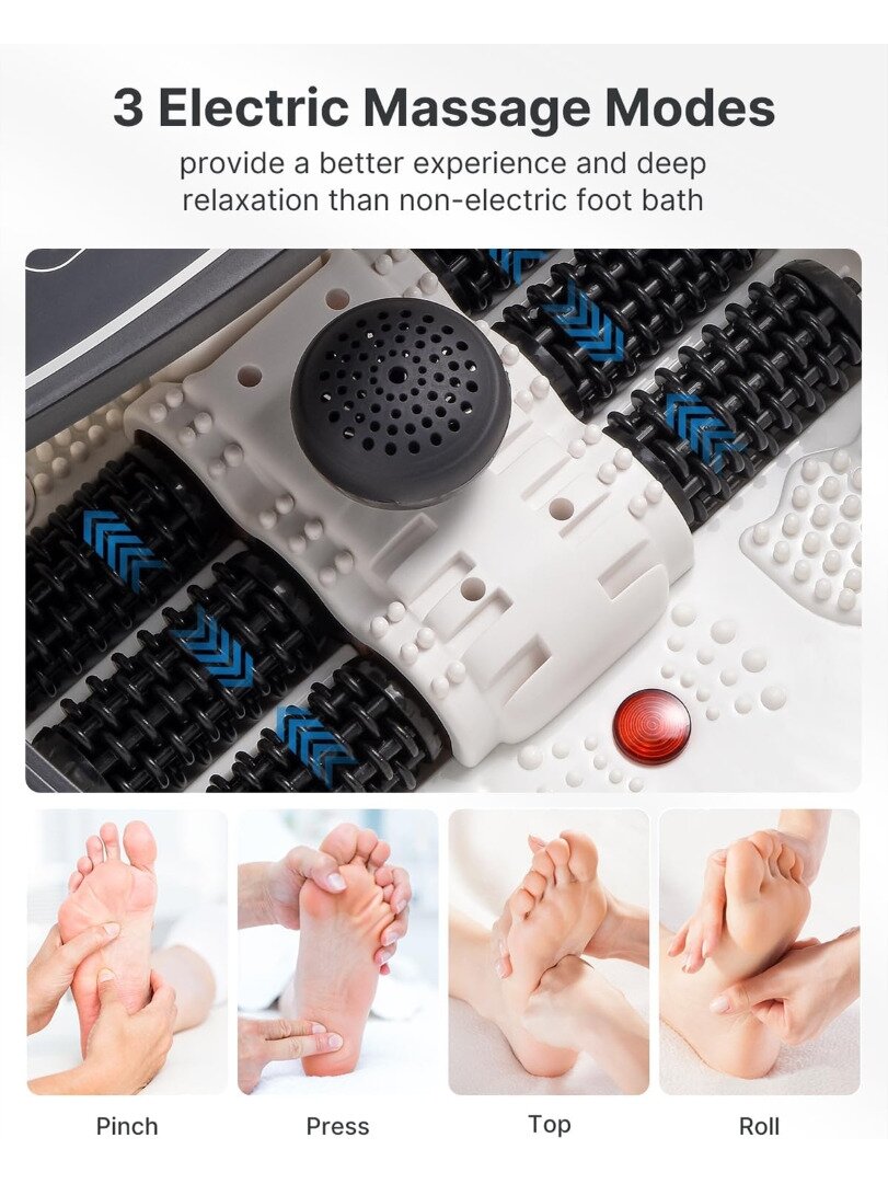 RENPHO Foot Spa Bath Massager Pro JD618 1