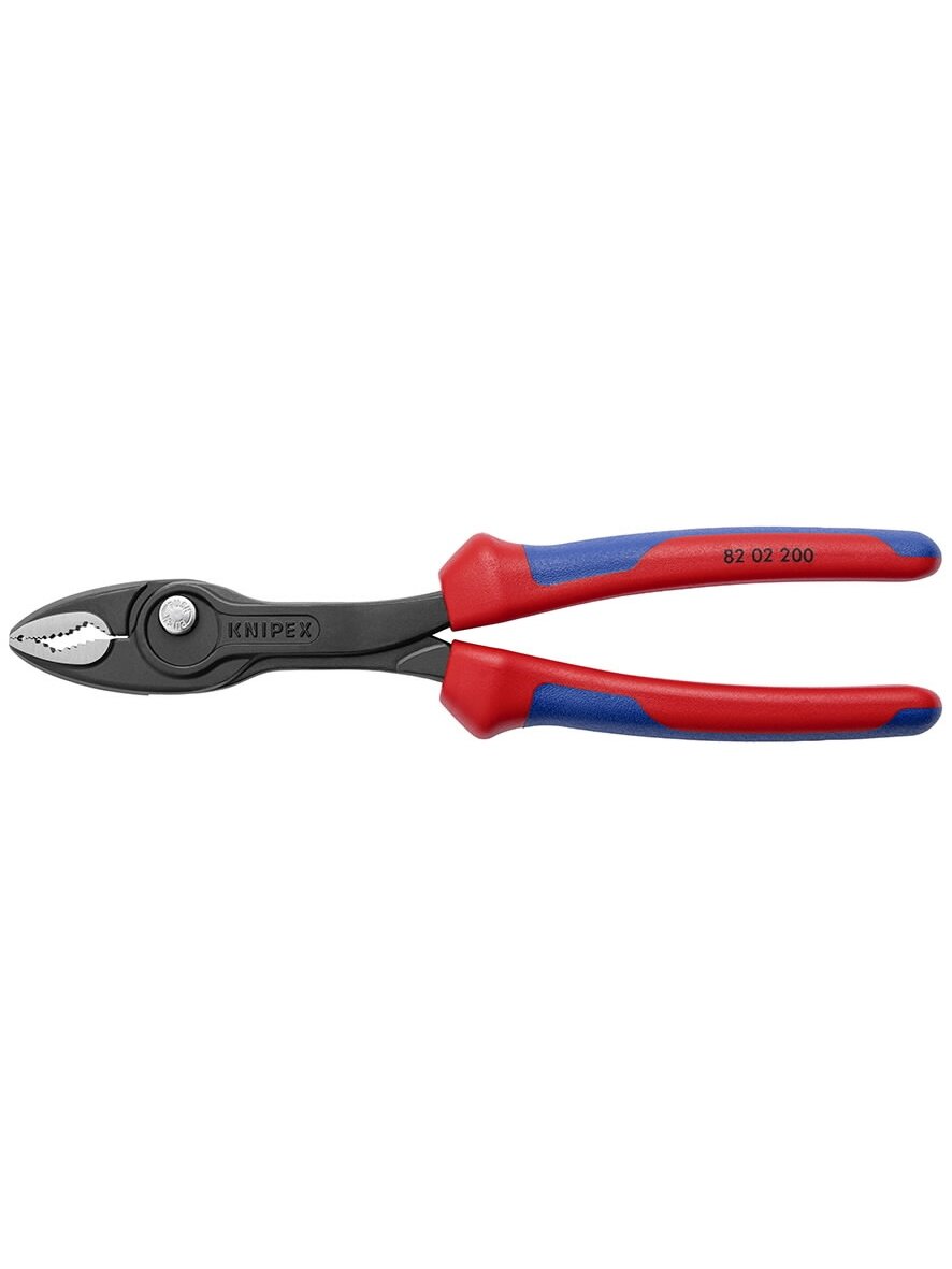 Replės šoniniam ir priekiniam sukimui TwinGrip® 200mm, Knipex 1