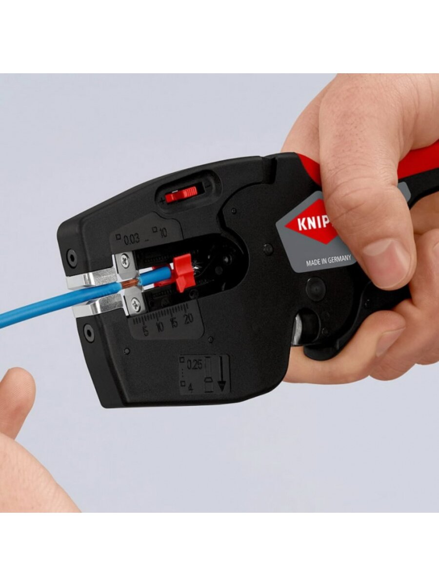 Replės laidų nuizoliavimui 0,03-10mm2, NexStrip, Knipex 3