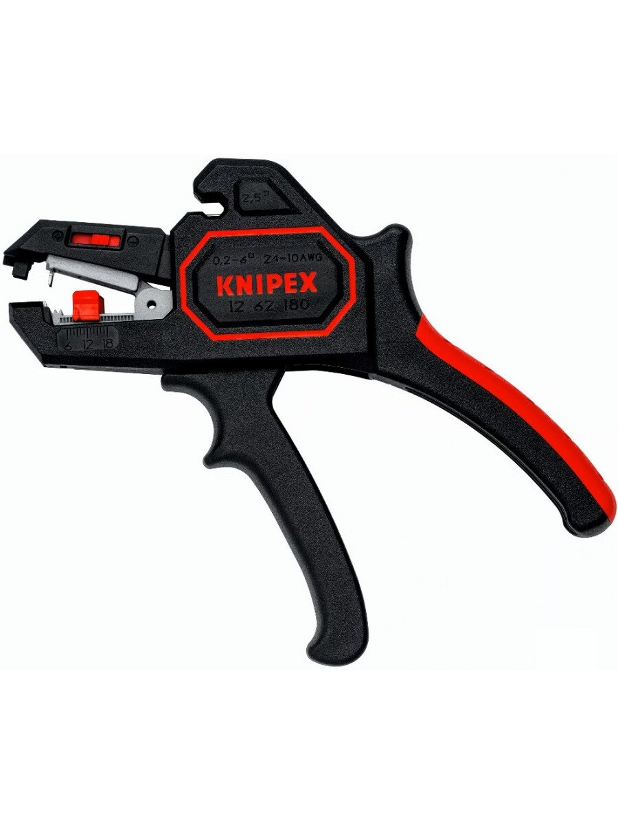 Replės laidų nuizoliavimui 0,2–6 mm2 kabeliams, Knipex 2 Replės laidų nuizoliavimui 0,2–6 mm2 kabeliams, Knipex 2