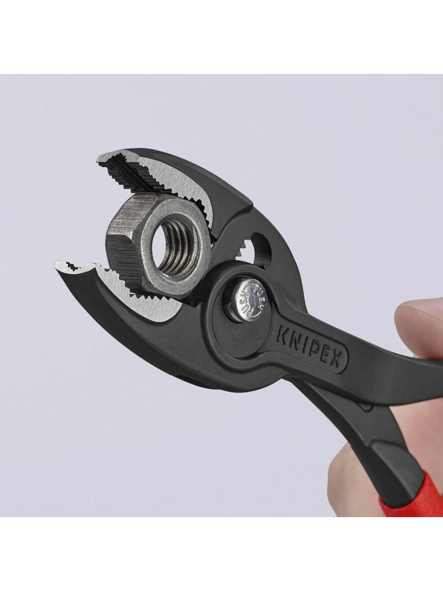 Replės šoniniam ir priekiniam sukimui TwinGrip® 200mm, Knipex 4