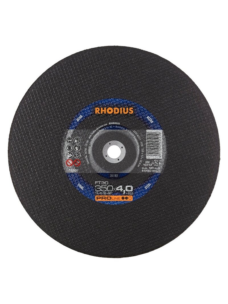 Rhodius Metalo pj.diskas FT30 350x4x20 mm
